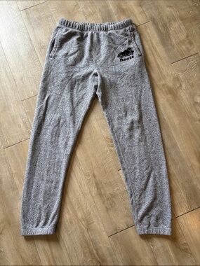 Roots Heathered Grey Jogger Pants Size Small Unisex  30W 31L
